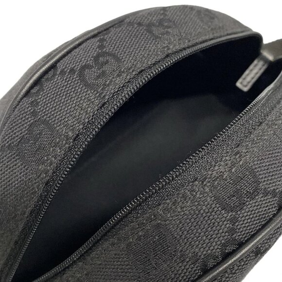 GUCCI GG Black Jacquard Leather - Shoulder Bag 256-081125 - Picture 9 of 10